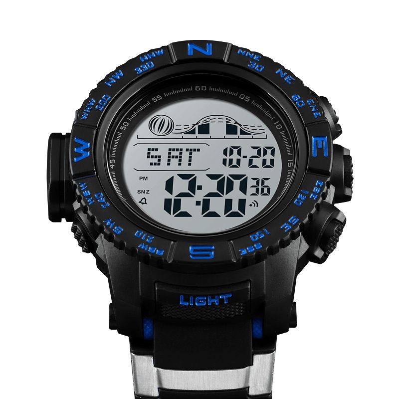 Skmei 1380 Chrono Lysende Ur Dato Uge Display Digital Watch