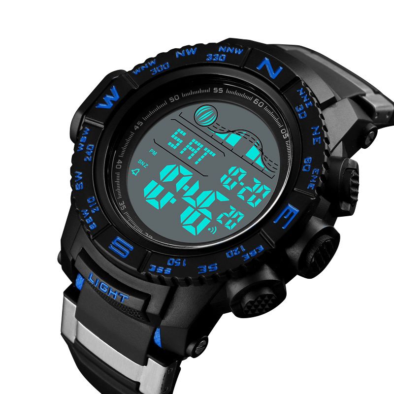 Skmei 1380 Chrono Lysende Ur Dato Uge Display Digital Watch