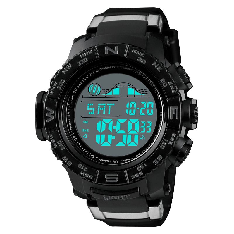 Skmei 1380 Chrono Lysende Ur Dato Uge Display Digital Watch