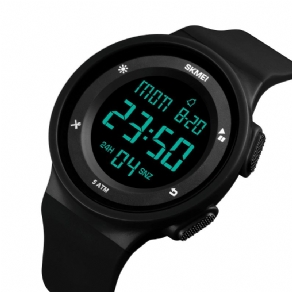 Skmei 1445 Mode Silikone Vandtæt Led Outdoor Sport Digital Watch