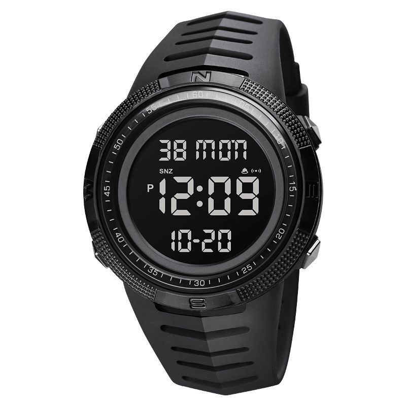 Skmei 1632 Sport Ur Dato Uge Display Kronograf Stopur Vandtæt Led Nat Digital Watch