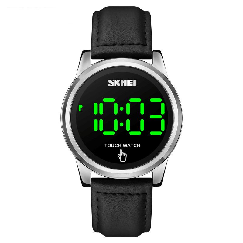 Skmei 1684 Sports Casual Led Display Lysende Touch Screen 3Atm Vandtæt Herre Digital Watch