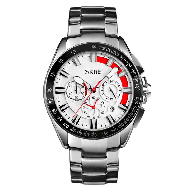 Skmei 9167 Multi-Function Mode Herreur Stopur Dato Display Sport Quartz ur