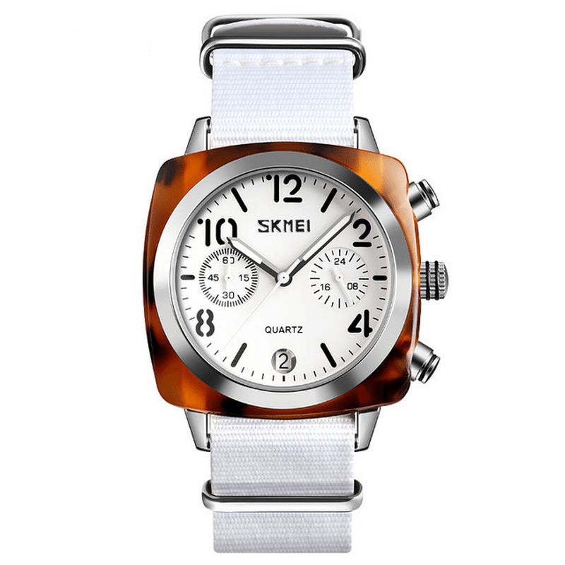 Skmei 9186 Unikt Design Multi-Dial Lysende Vandtæt Kvinder Armbåndsur Quartz ur