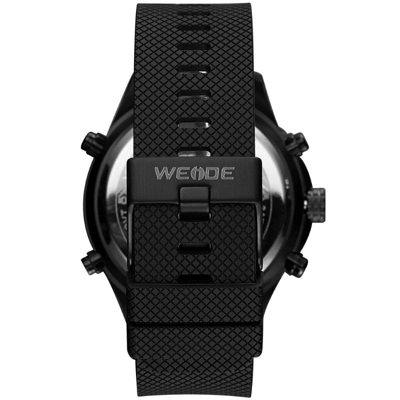 Weide 6306 Dual Display Digital Watch Hyggelig Silikone Strap Alarm Kalender Lysende Sport Ur