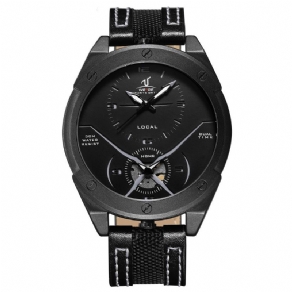 Weide Uv1703 Farverigt Unikt Design Herrearmbåndsur Dual Time Display Quartz Ure