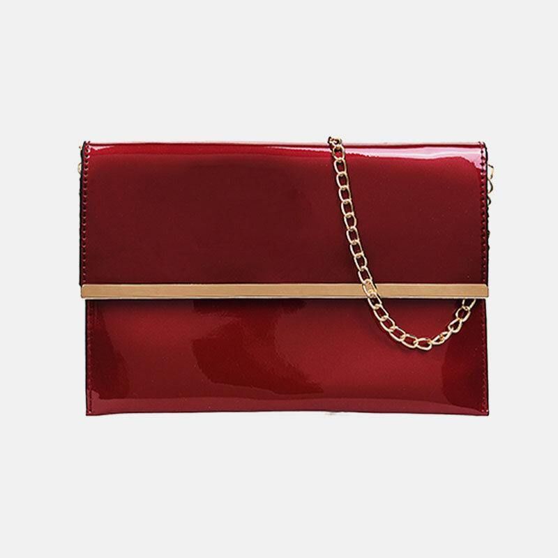 Kvinder 3 Stk Pu Læder Multi-Piece Læder Ensfarvet Dametasker Håndtaske Clutch Taske Crossbody Taske