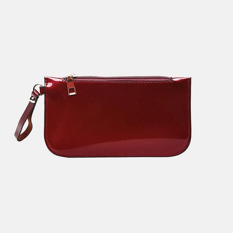 Kvinder 3 Stk Pu Læder Multi-Piece Læder Ensfarvet Dametasker Håndtaske Clutch Taske Crossbody Taske