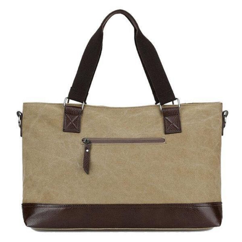 Mænd Canvas Casual Sling Bag Håndtaske Rejsetaske