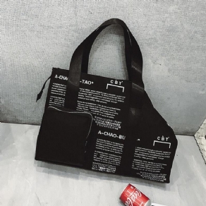 Mænd Kvinder Mode Cool Tooling Bag Skuldertaske Håndtaske