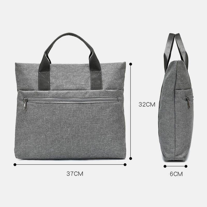 Mode Simpe Casual Hnadbag Business Taske Messenger Bag Til Mænd Kvinder