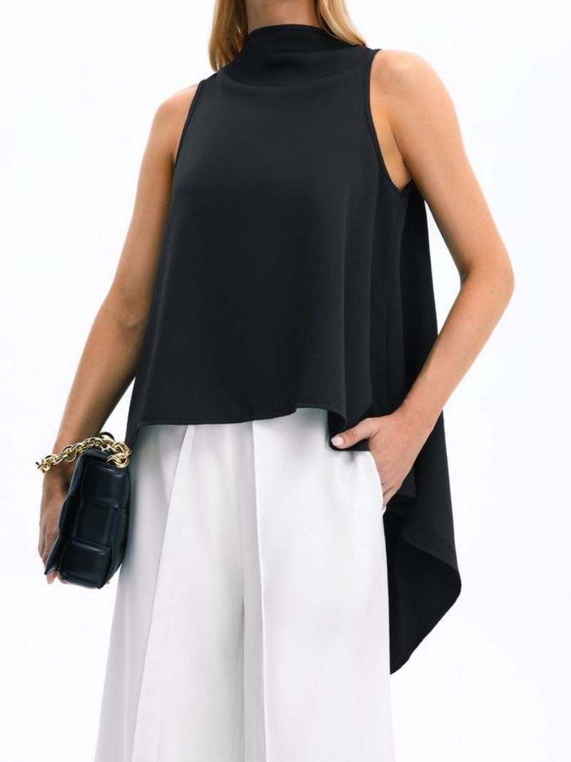 Elegant Rullekrave Shift Solid Top